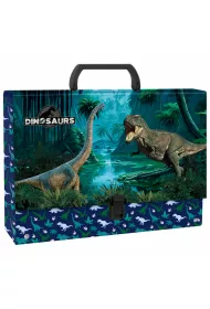 Derform Teczka z r�czk� gruba dinozaur 19