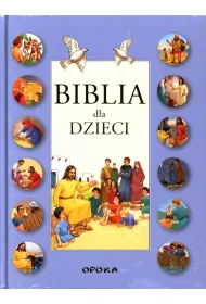 BIBLIA DLA DZIECI FR NIEBIESKA-OPOK