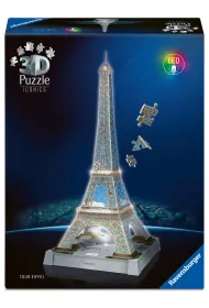 Puzzle 224 el. 3D Iconics Wie�a Eiffla Ravensburger