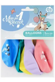Godan Balony Premium Hel Mam Ju� 1 Roczek (kangurek), 13"op.  5szt.