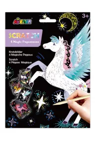 Wydrapywanki 4 magiczne pegazy Avenir