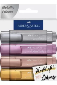 Faber-Castell Zakre�lacz metaliczny 4 szt.