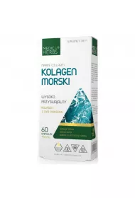 Medica Herbs Kolagen morski Suplement diety 60 kaps.