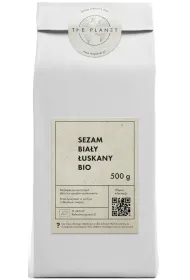 The Planet Sezam bia�y �uskany (uszkodzone opakowanie) 500 g Bio