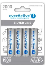 everActive Akumulatory paluszki R6/AA 2000 mAH, blister 4 szt.
