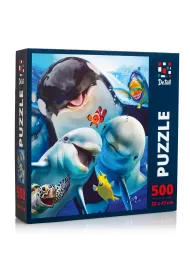 Puzzle 500 el. Ocean selfie Roter Kafer