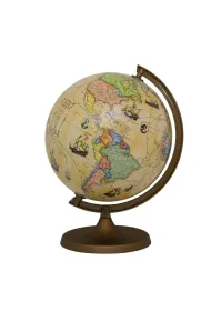 Zachem Globus trasami odkrywc�w w kartonie 22cm w.angiel.
