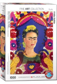 Puzzle 1000 el. Autoportret The Frame by Fridy Kahlo Eurographics