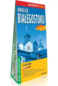 Okolice Bia�egostoku, Narwia�ski Park Narodowy, Puszcza Knyszy�ska - mapa turystyczna 1:85 000 laminat