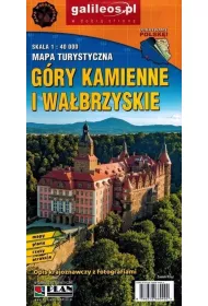 Mapa tur. - G�ry Kamienne i Wa�brzyskie lam