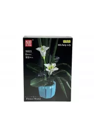 Klocki - orchidea w doniczce