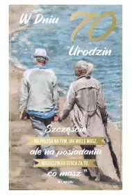 AbCard Kartka okoliczno�ciowa Urodziny 70 P16