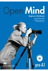 Open Mind A1 beginner Zeszyt �wicze� bez klucz+CD
