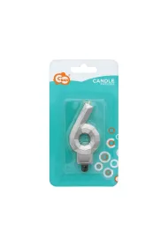 Godan �wieczka Cyfra 6 - Diament metalik 7.6cm