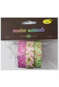 Galeria Hobby Ta�my materia�owe kwiaty 3 x 4m