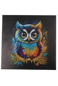 Epee Obraz na p��tnie z mozaik� Sowa 30x30cm