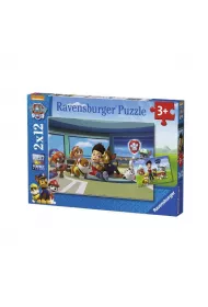 Puzzle 2x12 el. Psi Patrol Super pieski 075980 Ravensburger