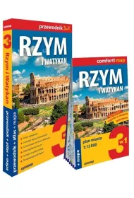 Comfort! map Rzym i Watykan 3w1