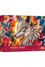 Puzzle 1000 el. Paper Art: Wilk Trefl