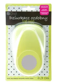 Dalprint Dziurkacz ozdobny k�ko z falbank� 6,3cm