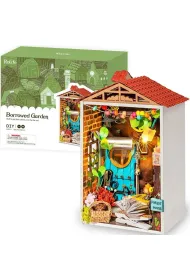 Skadany Drewniany Model Puzzle 3D - Poyczony ogrd Robotime