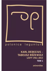 Pakiet Karl Dedecius - Tadeusz R�ewicz. Listy 1961-2013. Tomy 1-2