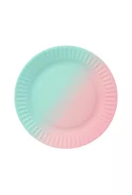 Godan Talerzyki papierowe ombre 18cm 6 szt.