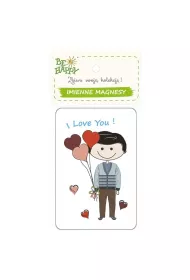 Magnes na lodwk I love You