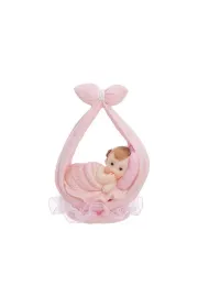 Figurka Dziewczynka w chucie rowy 11cm