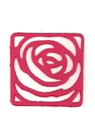 Enpap Ozdoba z filcu - R�a rozeta 15x15 cm