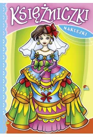 Kolorowanka. Ksi�niczki - Ksi�niczka brunetka (A4, 16 str.)