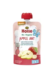 Holle Mus Jab�kowa mr�wka (jab�ko - banan - gruszka) od 6 miesi�ca Demeter 100 g Bio