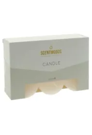 ScentMoods Rustykalna �wieca w kolorze Ivory 5x5cm 6 szt.