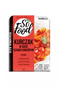 So Food Kurczak w sosie sodko-kwanym z ryem 330 g