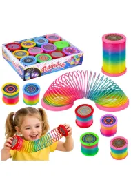 �wiec�ca spr�yna kolorowa zabawka LED LeanToys