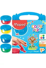 Maped Farby Colorpeps do malowania palcami 4 kolory