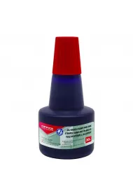 Office Products Tusz olejowy do piecz�tek metalowych czerwony 30ml