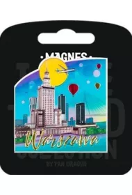 Pan Dragon Magnes I love Poland Warszawa ILP-MAG-B-WAR-31
