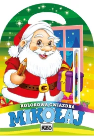 Miko�aj. Kolorowa gwiazdka