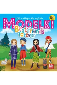 Modelki Best friends forever. 136 naklejek dla sty