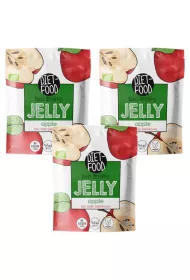 Diet-Food elki owocowe o smaku jabka Zestaw 3 x 50 g Bio