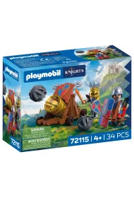 Playmobil Knights Uzbrojeni rycerze herbu Lew 72115