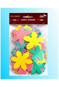 Galeria Hobby Kwiatki brokatowe 60 szt.