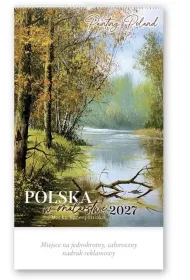 Lucrum Kalendarz 2027 reklamowy Polska w malarstwie