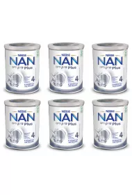 Nestle Nan Optipro Plus 4 Produkt na bazie mleka junior dla dzieci po 2. roku Zgrzewka 6 x 800 g