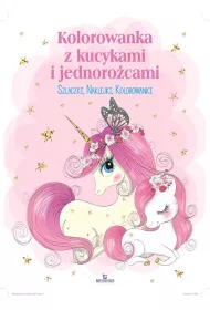 Kolorowanka z kucykami i jednoro�cami (z brokatem)