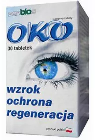 Sanbios Oko - wzrok, ochrona, regeneracja Suplement diety 30 tab.