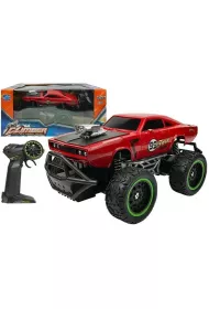 Auto zdalnie sterowane R/C 6.5 km/h czerwone LeanToys