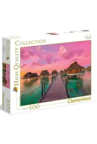 Puzzle 500 el. Colorful Paradise Clementoni