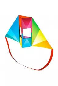 Latawiec Mini Nylon 56x30 Delta Eolo-Latawce